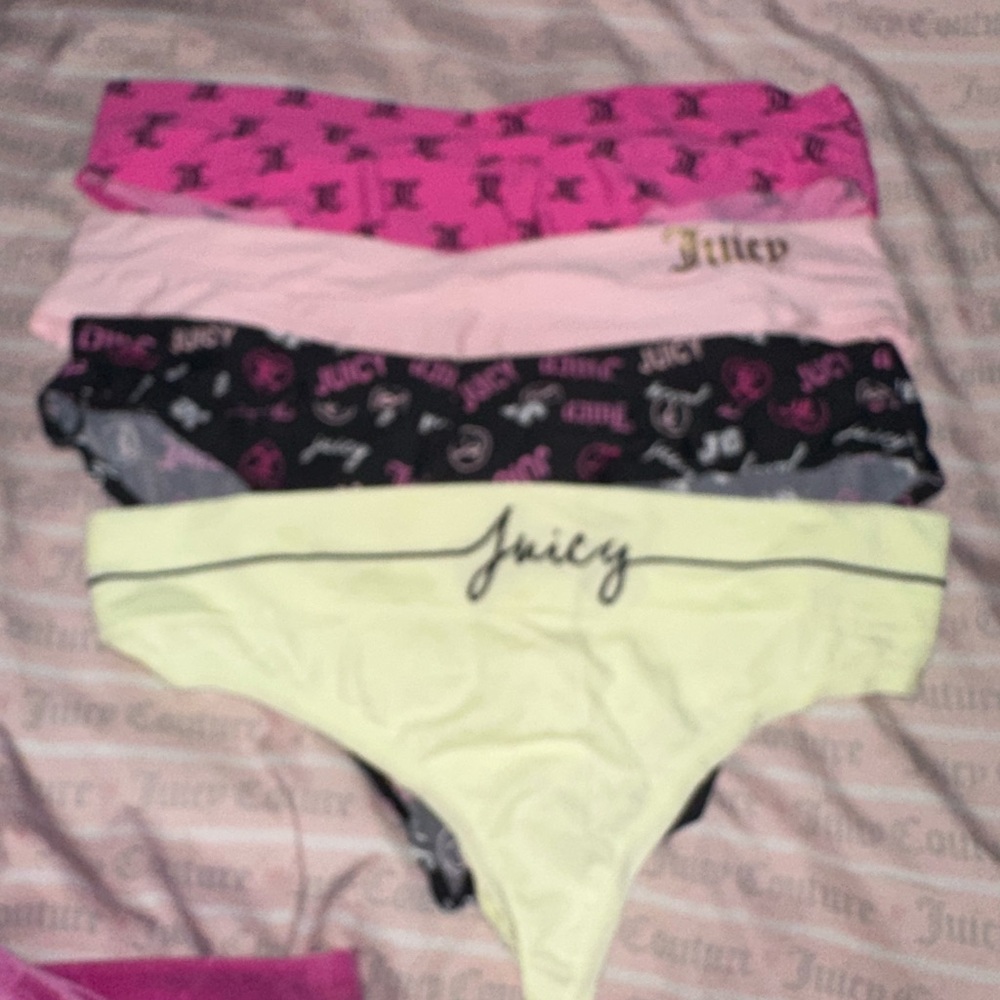 Juicy Couture 6 pair panty set